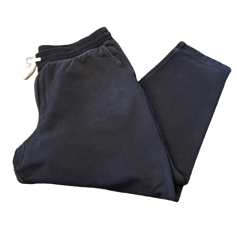 Duluth Trading Heavy Cotton Sweatpants XL x 34 (39x27.5) Relaxed Fit Black